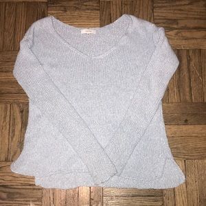 3/50🔥 Knit Sweater In Baby Blue